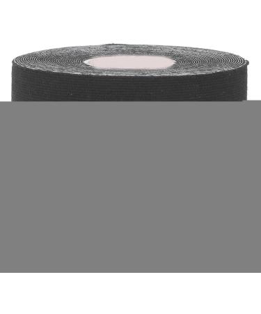 Kinesiology Tape Cotton Waterproof 5cm 5m Sports Athletic Tape Skin Friendly for Sports (Black) - Buy Online on GoSupps.com