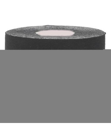 Kinesiology Tape SkinFriendly Cotton Sports Tape for Physiotherapy (Black)