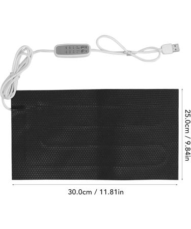 Washable Heating Pillows for Pets & Reptiles - USB Fabric Heater with 4 Gear Thermoregulation | 25x30 cm Winter Warmth - Buy Online on GoSupps.com