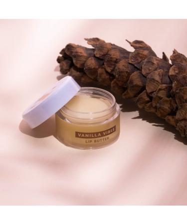 Iris Vanilla Vibes Lip Butter - Creamy Hydration and Subtle Fragrance | Smooth and Soothe Dry Lips | Suitable for All Skin Types | 10g