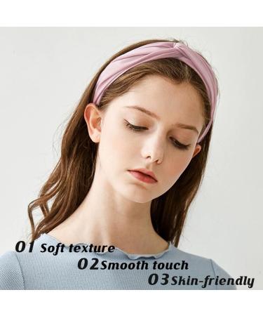 Silk Sleep Mask Set | Rose Gold Silk Hairband & Scrunchies | Women's Elastic Hair Ties & Headbands - International Shipping - Buy Online on GoSupps.com