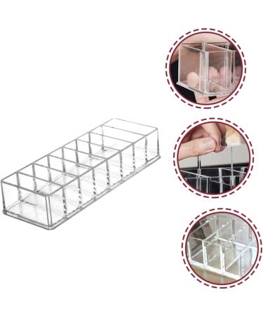 MAGICLULU 2pcs Box Makeup Storage Box Lipstick Organizer Clear Stand Desktop Stand Storage Bag Acrylic Make up - Buy Online on GoSupps.com
