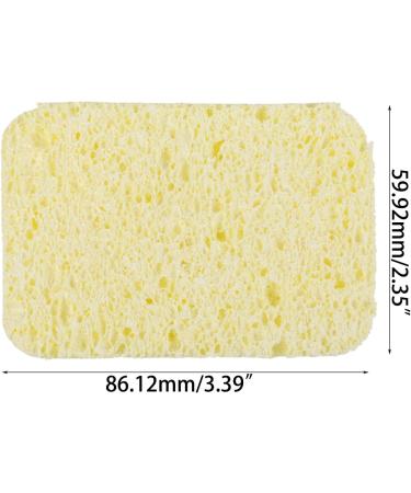 40pcs Kitchen Cleaning Sponge Natural Pulp Cotton Dishwashing Sponges Cleaner for Kitchen Bathroom Cleaning Tools Sponge Wipes for Kitchen - Buy Online on GoSupps.com