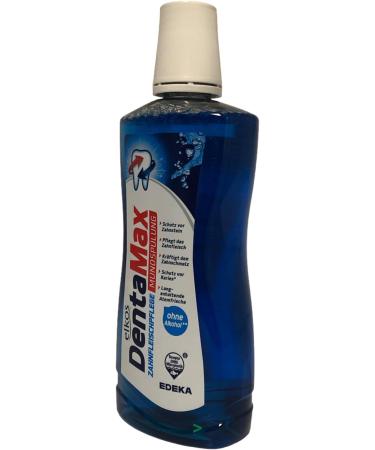 Elkos DentaMax Mouthwash 3-Pack (3x500ml) + Usy Block - Best Oral Care Solution for Fresh Breath | International Shipping Available - Buy Online on GoSupps.com