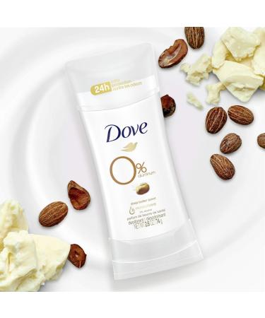 Dove Aluminum Free Deodorant 3-Pack - Shea Butter, 24hr Odor Protection, 2.6oz, Women's Antiperspirant - Buy Online on GoSupps.com