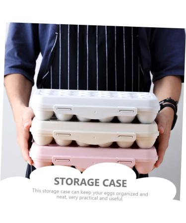 Yardenfun Box Outdoor Egg Carton Eggs Flat Bracket Egg Supply Convenient Egg Case Egg Rack Superimposed - Buy Online on GoSupps.com