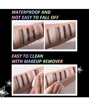 Smokey Black Eyeshadow Palette - 15 Matte & Pigmented Shades for Long-Lasting Eye Makeup | Perfect for Older Women - Buy Online on GoSupps.com