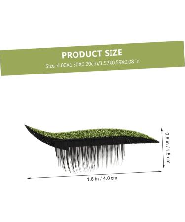 POPETPOP 12 pairs for Reusable Pencils Line Waterproof Eyelashes Adhesive Makeup Up Liners Eye Temporary 4x1.5cmx3pcs As Shownx3pcs - Buy Online on GoSupps.com