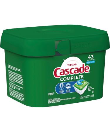 Buy Cascade 98208PK ActionPacs - Fresh Scent - 43 Count - 22.5 oz Tub - International Shipping Available - Buy Online on GoSupps.com