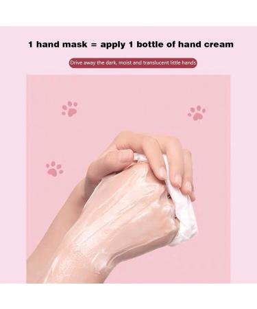 5PCS Gants Hydratants Pour Les Mains Masque De Soin Des Mains Gants Nourrissants Gants Hydratants Pour La Nuit Pour Les Mains S ches Et Gerc es Niacinamide Masque pour les mains de chat Rose  - Buy Online on GoSupps.com