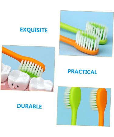 Minkissy 20-Pack Extra Soft Children's Manual Toothbrushes - Travel-Friendly TPR Contour Brush for Kids - Bulk Oral Care Solutions - Buy Online on GoSupps.com