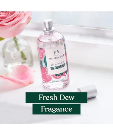 The Bodyy Shop British Rose Eau De Toilette For Women 100Ml - Buy Online on GoSupps.com