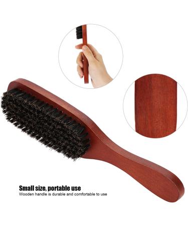 Professional Wild Boar Bristle Beard Brush for Men | Mustache Grooming & Hairdressing Tool - Buy Online on GoSupps.com