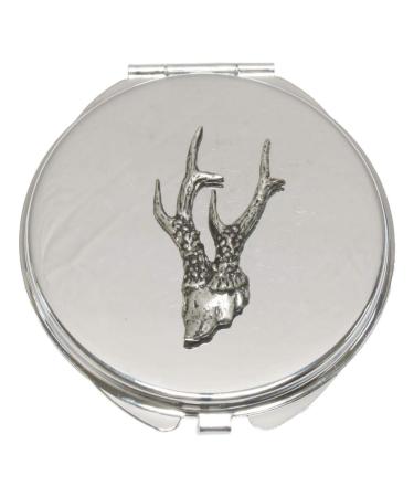 Roe Antler Compact Mirror Handbag Gift With Free Engraving 303