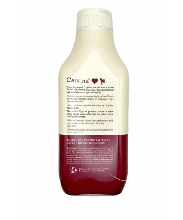 Caprina by Canus Fresh Goat's Milk Body Wash - Original 16.9 oz | Nourishing & Hydrating | International Shipping - Buy Online on GoSupps.com