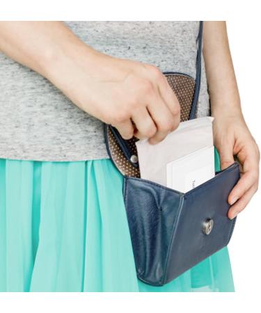 50 Pack Feminine Personal Disposal Bags 5x10 inches - White Opaque Tampon & Sanitary Napkin Disposal Bags - Buy Online on GoSupps.com