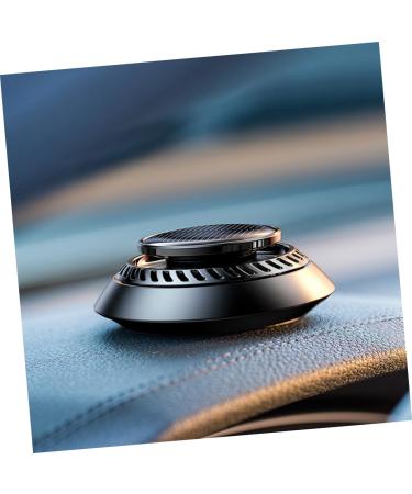GLEAVI Solar Car Aromatherapy Diffuser | Mini Air Freshener & Dashboard Decor | Zinc Alloy Clip | International Shipping - Buy Online on GoSupps.com