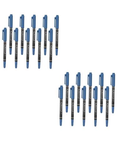 FOMIYES 20 Pcs Eyebrow Marker Pen Salon Mapping Pen Pen Plastic Oil Pen Eyebrow Pencil