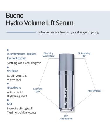  Buy Bueno Hydro Volume Lift Serum - Best Hydrating Anti-Aging Solution | International Shipping Available  - Buy Online on GoSupps.com
