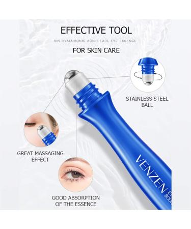 VENZEN Advanced Elastic Pearl Eye Essence - Smooth Moisturizing Eye Treatment for Blooming Skin | International Shipping Available - Buy Online on GoSupps.com