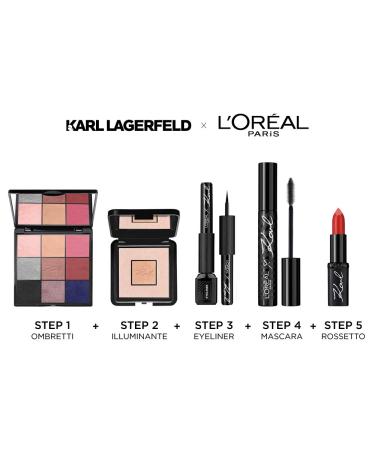 L'Or al Paris Karl Lagerfeld Eyeshadow Palette 01 - Buy Online Worldwide | Fast International Shipping - Buy Online on GoSupps.com