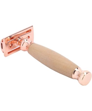Uxsiya Eco-Friendly Manual Shaver for Men - Rose Gold | Perfect for Salon Use - Buy Online on GoSupps.com