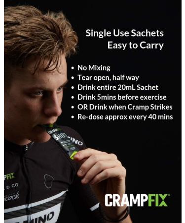 Sports Shot - All Natural Cramps Relief & Prevention 15 Pack Espresso with Caffeine Easy Carry Sachets | International Shipping - Buy Online on GoSupps.com