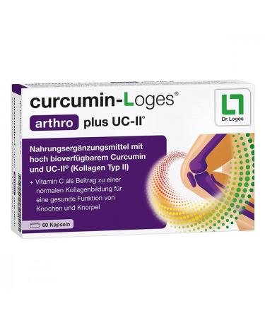 Luluu Curcumin-Loges Arthro Plus Uc-ii Kapseln 60 STK