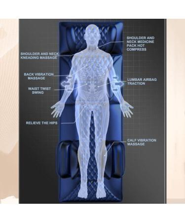 Buy Comfier Tappetini Massaggio Riscaldato - Full Body Shiatsu Airbag Massage - Black - Buy Online on GoSupps.com