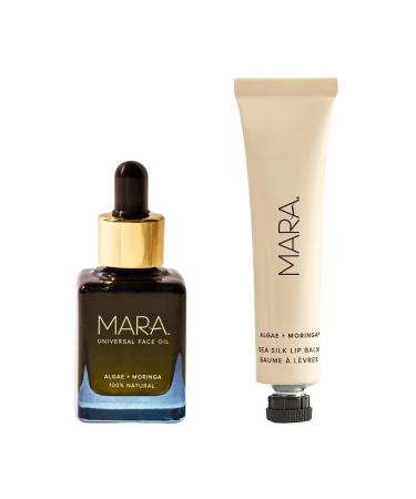 MARA Universal Face Oil + Sea Silk Lip Balm VALUE Bundle | Clean Non-Toxic Plant-Based Skin Care