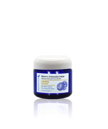 Shop Blue Beautifly Bilberry Antioxidant Mask - Plant-Based No Additives Tightens Pores & Improves Elasticity - 2 fl oz - Buy Online on GoSupps.com