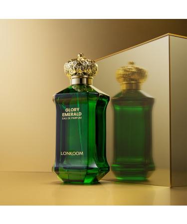 GLORY Emerald/Purple and Black Eau de Parfum 100ml Fresh Notes Long-lasting Fragrance for Men and Women (Citrus) - Buy Online on GoSupps.com