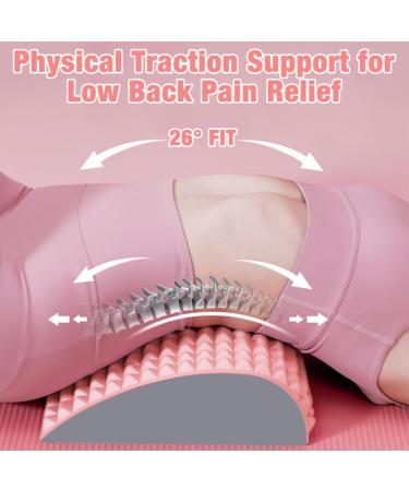 Fengq Refresh Neck & Back Stretcher | Neck Extensor & Shoulder Relaxer | Ultimate Pain Relief & Contamination Correction (Pink) - Shop Internationally! - Buy Online on GoSupps.com