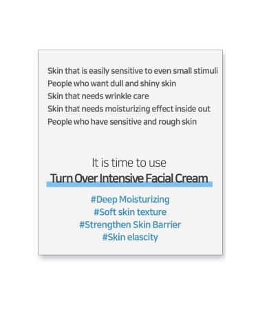 Turn Over Intensive Facial Cream - Revitalize Your Skin | 50ml/1.69oz - International Shipping Available - Buy Online on GoSupps.com