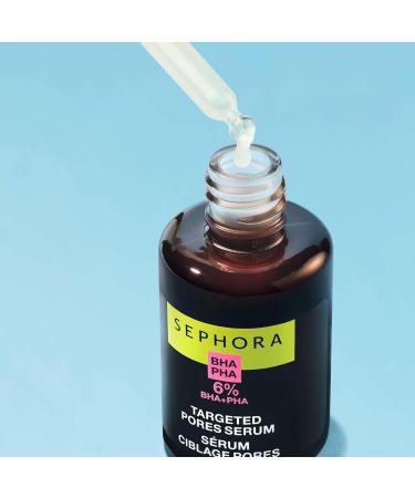 SEPHORA COLLECTION Targeted Pores Serum with BHA + PHA | 1 oz | Best Pore Minimizer for Clear Skin - Shop Internationally - Buy Online on GoSupps.com