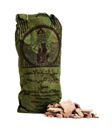 Original Ghassoul Washing Serde - Bio Lavaerde from Morocco | Natural Skin & Hair Cleaner - 500g - Buy Online on GoSupps.com
