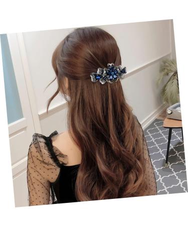 Beatifufu Hairpin Goody Hair Clips for Women Rhinestone Hair Clip French Hair Clip Bridal Hair Accessory Hair Barrettes Womens Hair Accessories Spring Hair Clip Bride Girl France Rhinestones - Buy Online on GoSupps.com