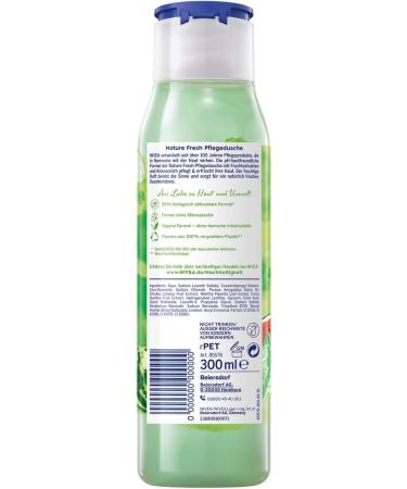 NIVEA Fresh Blends Watermelon Shower Gel 300ml - Vegan Women's Shower Gel with Natural Watermelon Juice, Mint & Coconut Milk - Buy Online on GoSupps.com