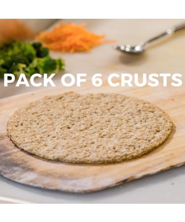 Rich's Home Cauliflower Pizza Crusts - 6 Gluten Free Vegan Crusts - 10 Flatbread - Buy Online on GoSupps.com