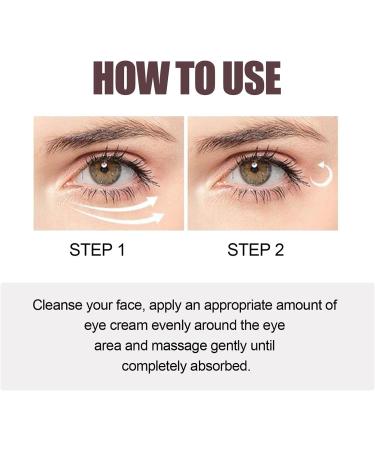 Retinol Eye Cream Eye Cream for Dark Circles Puffy Eyes Anti Wrinkle Eye Cream Firming Eye Cream Against Wrinkles with Retinol and Hyaluronic Acid Eye Cream Anti Aging for All Skin Types - Buy Online on GoSupps.com