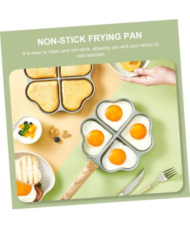 Zerodeko 1pc Omelet Pan Griddle for Electric Stovetop Ceramic Frying Pans Frying Cooker for Eggs Stovetop BBQ Nonstick Cookware Omelette Pan Plett Pan Bakeware Non Stick Bakelite - Buy Online on GoSupps.com
