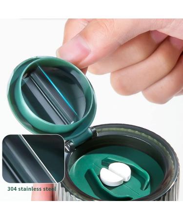 3-in-1 Pill Grinder & Crusher - Universal Pill Cutter for Fine Powder Medicine Storage | Shop Internationally - Buy Online on GoSupps.com