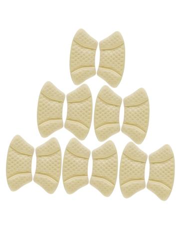 NOLITOY 6 Pairs Anti-wear Back Stickers Heel Inserts for Women Shock Absorbing Foot Pads Height Increase Insole Arch Support Insoles Gel Shoes Inserts Heel Liners Women's High Heel Loose