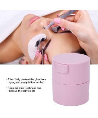 Large Capacity Eyelash Glue Storage Box - Prevent Drying for Beauty Lovers | Pink - Ideal for International Shipping - Buy Online on GoSupps.com