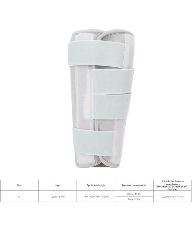 Dioche Forearm Support Splint Brace - 3 Steel Plates for Injury Fixation Adult & Child Immobilizer Men & Women (S) - International Shipping Available - Buy Online on GoSupps.com