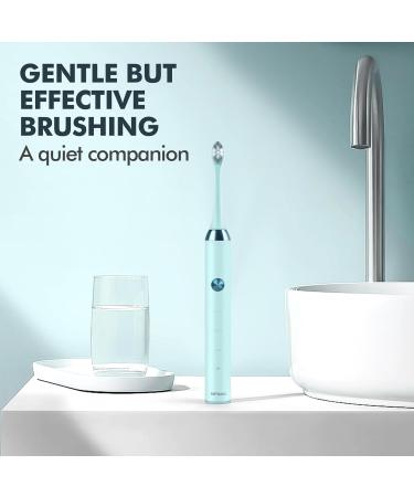 Powerful Rechargeable Sonic Electric Toothbrush for Adults - 50 Days Battery Life Timer Soft Bristles Quiet Motor - Buy Now - Buy Online on GoSupps.com