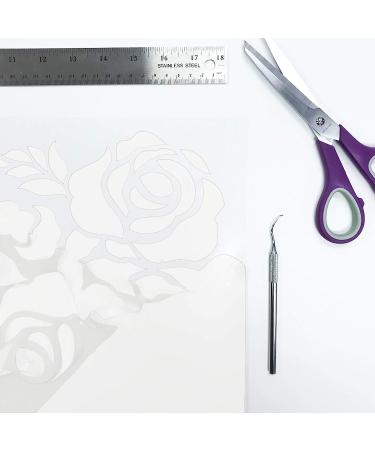 Siser EasyWeed Heat Transfer Vinyl Roll 11.8 x 5ft (White) - Compatible with Siser Romeo/Juliet Cutters - Layerable & CPSIA Certified - Buy Online on GoSupps.com