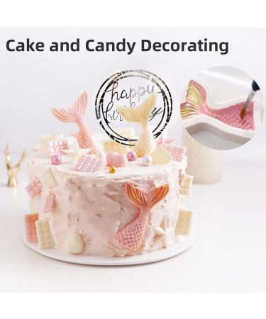 Luster Dust Edible Set - 10 Colors for Baking, Cakes, and Drinks (3g each bottle) - Buy Online on GoSupps.com