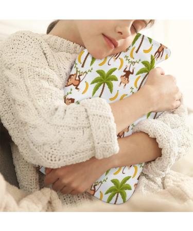 Cute Monkey Heat Bottle with Fluffy Cover | 2L Hot Water Bottle for Cozy Nights & Pain Relief | Perfect for All Ages - Buy Online on GoSupps.com