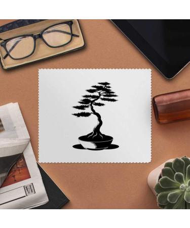 Bonsai Tree Microfiber Lens Cleaning Cloths (2 Pack) - Perfect for Eyeglasses & Screens | International Shipping Available - Buy Online on GoSupps.com
